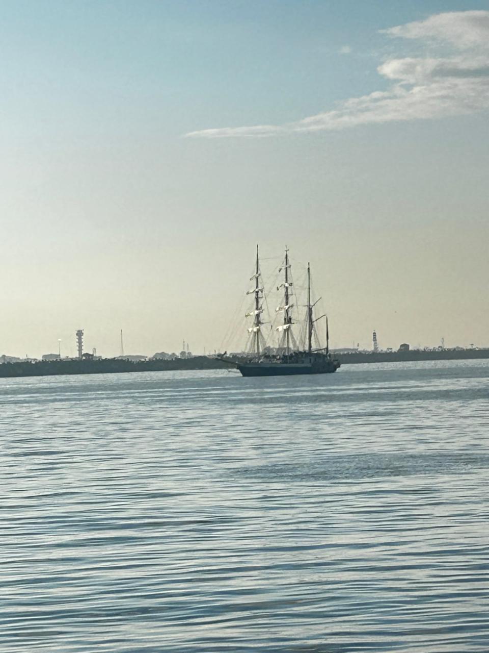 INS Sudarshini Arrives at Alexandria after Milestone Transit Through Suez Canal